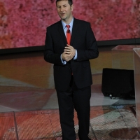 Foto Nicoloro G. 22/01/2012 Milano Trasmissione televisiva su Rai3 " Che tempo che fa " condotta da Fabio Fazio. nella foto Fabio Fazio