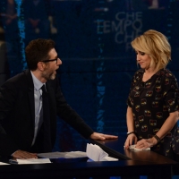 Foto Nicoloro G.   22/02/2015   Milano   Trasmissione televisiva su Rai 3 \" Che tempo che fa\". nella foto Fabio Fazio e Luciana Littizzetto.
