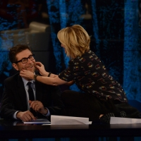 Foto Nicoloro G.   22/02/2015   Milano   Trasmissione televisiva su Rai 3 \" Che tempo che fa\". nella foto Fabio Fazio e Luciana Littizzetto.