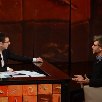 Foto Nicoloro G. 23/02/2013 Milano Trasmissione televisiva su Rai3 ” Che tempo che fa ” condotta da Fabio Fazio. nella foto Fabio Fazio – Enzo D' Alò