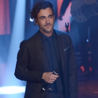 Foto Nicoloro G. 23/02/2013 Milano Trasmissione televisiva su Rai3 ” Che tempo che fa ” condotta da Fabio Fazio. nella foto Marco Mengoni