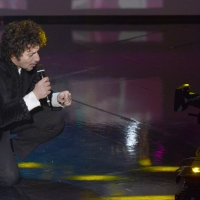 Foto Nicoloro G. 24/02/2013 Milano Trasmissione televisiva su Rai3 ” Che tempo che fa ” condotta da Fabio Fazio. nella foto Max Gazzé