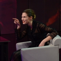 Foto Nicoloro G. 24/02/2013 Milano Trasmissione televisiva su Rai3 ” Che tempo che fa ” condotta da Fabio Fazio. nella foto Bianca Balti