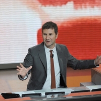 Foto Nicoloro G. 24/09/2011 Milano Trasmissione televisiva su Rai3 " Che tempo che fa " condotta da Fabio Fazio. nella foto Fabio Fazio