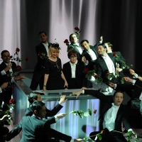 Foto Nicoloro G. 24/12/2011 Milano Trasmissione televisiva su Rai3 " Che tempo che fa " condotta da Fabio Fazio. nella foto Luciana Littizzetto – Franca Valeri