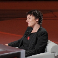 Foto Nicoloro G. 25/09/2011 Milano Trasmissione televisiva su Rai3 " Che tempo che fa " condotta da Fabio Fazio. nella foto Cecilia Strada