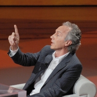 Foto Nicoloro G. 25/09/2011 Milano Trasmissione televisiva su Rai3 " Che tempo che fa " condotta da Fabio Fazio. nella foto Marco Travaglio