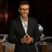 Foto Nicoloro G.   26/09/2015   Milano   Prima serata della nuova serie di trasmissioni su Rai 3 ' Che fuori tempo che fa '. nella foto il conduttore Fabio Fazio.