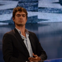 Foto Nicoloro G.   26/09/2015   Milano   Prima serata della nuova serie di trasmissioni su Rai 3 ' Che fuori tempo che fa '. nella foto l' attore Riccardo Scamarcio.