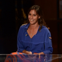 Foto Nicoloro G.   26/09/2015   Milano   Prima serata della nuova serie di trasmissioni su Rai 3 ' Che fuori tempo che fa '. nella foto la campionessa di tennis Flavia Pennetta.