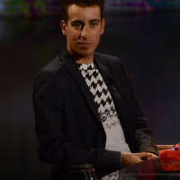 Foto Nicoloro G.   26/09/2015   Milano   Prima serata della nuova serie di trasmissioni su Rai 3 ' Che fuori tempo che fa '. nella foto il campione di ciclismo Fabio Aru.