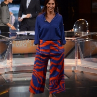 Foto Nicoloro G.   26/09/2015   Milano   Prima serata della nuova serie di trasmissioni su Rai 3 ' Che fuori tempo che fa '. nella foto la campionessa di tennis Flavia Pennetta.