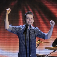 Foto Nicoloro G. 26/11/2011 Milano Trasmissione televisiva su Rai3 " Che tempo che fa " condotta da Fabio Fazio. nella foto Tiziano Ferro