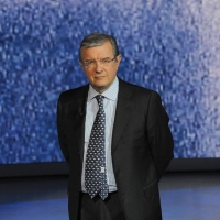 Foto Nicoloro G. 26/11/2011 Milano Trasmissione televisiva su Rai3 " Che tempo che fa " condotta da Fabio Fazio. nella foto Massimo Mucchetti