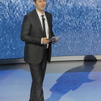 Foto Nicoloro G. 26/11/2011 Milano Trasmissione televisiva su Rai3 " Che tempo che fa " condotta da Fabio Fazio. nella foto Fabio Fazio