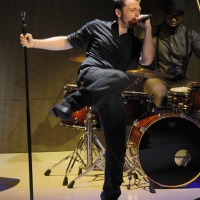 Foto Nicoloro G. 26/11/2011 Milano Trasmissione televisiva su Rai3 " Che tempo che fa " condotta da Fabio Fazio. nella foto Tiziano Ferro