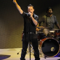 Foto Nicoloro G. 26/11/2011 Milano Trasmissione televisiva su Rai3 " Che tempo che fa " condotta da Fabio Fazio. nella foto Tiziano Ferro