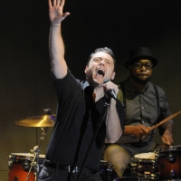 Foto Nicoloro G. 26/11/2011 Milano Trasmissione televisiva su Rai3 " Che tempo che fa " condotta da Fabio Fazio. nella foto Tiziano Ferro