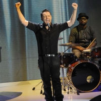 Foto Nicoloro G. 26/11/2011 Milano Trasmissione televisiva su Rai3 " Che tempo che fa " condotta da Fabio Fazio. nella foto Tiziano Ferro