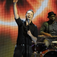 Foto Nicoloro G. 26/11/2011 Milano Trasmissione televisiva su Rai3 " Che tempo che fa " condotta da Fabio Fazio. nella foto Tiziano Ferro