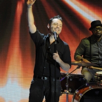 Foto Nicoloro G. 26/11/2011 Milano Trasmissione televisiva su Rai3 " Che tempo che fa " condotta da Fabio Fazio. nella foto Tiziano Ferro
