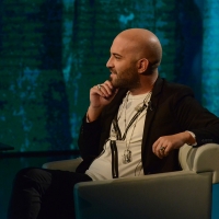 Foto Nicoloro G.  27/09/2015   Milano  Trasmissione televisiva su Rai 3 ' Che tempo che fa '. nella foto il cantautore Giuliano Sangiorgi dei ' Negramaro '.