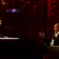Foto Nicoloro G.  27/09/2015   Milano  Trasmissione televisiva su Rai 3 ' Che tempo che fa '. nella foto Fabio Fazio e l' ex ministro delle Finanze greco Gianis Varoufakis.
