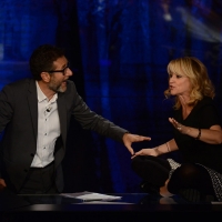 Foto Nicoloro G.  27/09/2015   Milano  Trasmissione televisiva su Rai 3 ' Che tempo che fa '. nella foto Fabio Fazio e Luciana Littizzetto.