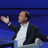 Foto Nicoloro G. 26/11/2011 Milano Trasmissione televisiva su Rai3 " Che tempo che fa " condotta da Fabio Fazio. nella foto Angelino Alfano