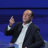 Foto Nicoloro G. 26/11/2011 Milano Trasmissione televisiva su Rai3 " Che tempo che fa " condotta da Fabio Fazio. nella foto Angelino Alfano