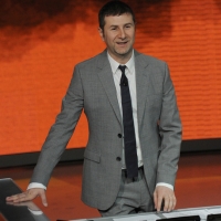 Foto Nicoloro G. 28/04/2012 Milano Trasmissione televisiva su Rai3 ” Che tempo che fa ” condotta da Fabio Fazio. nella foto Fabio Fazio