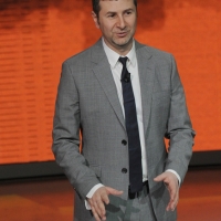 Foto Nicoloro G. 28/04/2012 Milano Trasmissione televisiva su Rai3 ” Che tempo che fa ” condotta da Fabio Fazio. nella foto Fabio Fazio