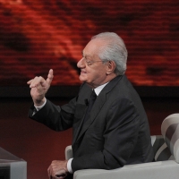 Foto Nicoloro G. 28/04/2012 Milano Trasmissione televisiva su Rai3 ” Che tempo che fa ” condotta da Fabio Fazio. nella foto Cesare Romiti