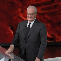 Foto Nicoloro G. 28/04/2012 Milano Trasmissione televisiva su Rai3 ” Che tempo che fa ” condotta da Fabio Fazio. nella foto Cesare Romiti