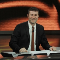 Foto Nicoloro G. 29/04/2012 Milano Trasmissione televisiva su Rai3 ” Che tempo che fa ” condotta da Fabio Fazio. nella foto Fabio Fazio