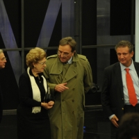 Foto Nicoloro G. 29/10/2012 Milano Trasmissione televisiva su Rai3 ” Che tempo che fa ” condotta da Fabio Fazio. nella foto Anna Maria Tarantola