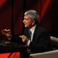 Foto Nicoloro G. 29/10/2012 Milano Trasmissione televisiva su Rai3 ” Che tempo che fa ” condotta da Fabio Fazio. nella foto Nichi Vendola