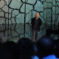 Foto Nicoloro G. 29/10/2012 Milano Trasmissione televisiva su Rai3 ” Che tempo che fa ” condotta da Fabio Fazio. nella foto Roberto Saviano
