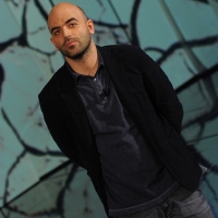 Foto Nicoloro G. 29/10/2012 Milano Trasmissione televisiva su Rai3 ” Che tempo che fa ” condotta da Fabio Fazio. nella foto Roberto Saviano