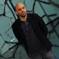 Foto Nicoloro G. 29/10/2012 Milano Trasmissione televisiva su Rai3 ” Che tempo che fa ” condotta da Fabio Fazio. nella foto Roberto Saviano