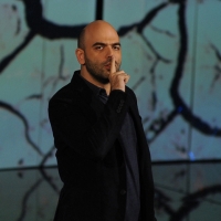 Foto Nicoloro G. 29/10/2012 Milano Trasmissione televisiva su Rai3 ” Che tempo che fa ” condotta da Fabio Fazio. nella foto Roberto Saviano