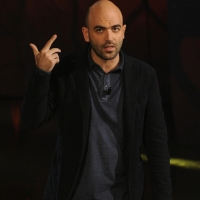 Foto Nicoloro G. 29/10/2012 Milano Trasmissione televisiva su Rai3 ” Che tempo che fa ” condotta da Fabio Fazio. nella foto Roberto Saviano