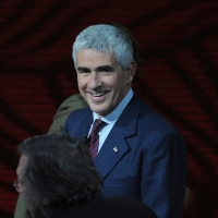 Foto Nicoloro G. 30/01/2011 Milano Trasmissione televisiva su Rai3 " Che tempo che fa " condotta da Fabio Fazio. nella foto Pier Ferdinando Casini