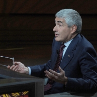 Foto Nicoloro G. 30/01/2011 Milano Trasmissione televisiva su Rai3 " Che tempo che fa " condotta da Fabio Fazio. nella foto Pier Ferdinando Casini