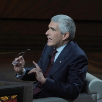 Foto Nicoloro G. 30/01/2011 Milano Trasmissione televisiva su Rai3 " Che tempo che fa " condotta da Fabio Fazio. nella foto Pier Ferdinando Casini