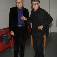 Foto Nicoloro G. 03/03/2012 Milano Trasmissione televisiva su Rai3 ” Che tempo che fa ” condotta da Fabio Fazio. nella foto Paolo Taviani – Vittorio Taviani