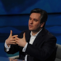 Foto Nicoloro G. 04/03/2012 Milano Trasmissione televisiva su Rai3 ” Che tempo che fa ” condotta da Fabio Fazio. nella foto Anthony Pappano