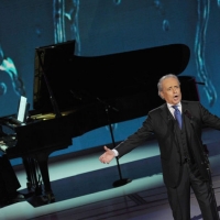 Foto Nicoloro G. 17/12/2011 Milano Trasmissione televisiva su Rai3 " Che tempo che fa " condotta da Fabio Fazio. nella foto Fabio Fazio – José Carreras