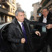 Foto Nicoloro G. 26/11/2011 Milano Manifestazione pubblica al teatro F. Parenti del SEL, Sinistra Ecologia Liberta', sul tema " Un' Italia piu' giusta, in una nuova Europa " che ha visto il giornalista Luca Telese interloquire con Nichi Vendola. nella foto Nichi Vendola