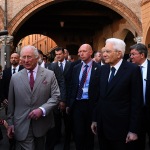 10/04/2025   Ravenna   Visita ufficiale dei Reali Inglesi. nella foto il re Carlo III e il presidente Sergio Mattarella.
